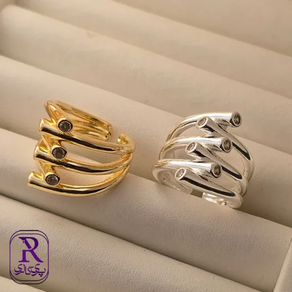 انگشتر نگین دار