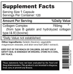 کپسول مکمل کلاژن ساینس افتر ایو بسته 120 عددی Collagen Science Afterave - تصویر 2