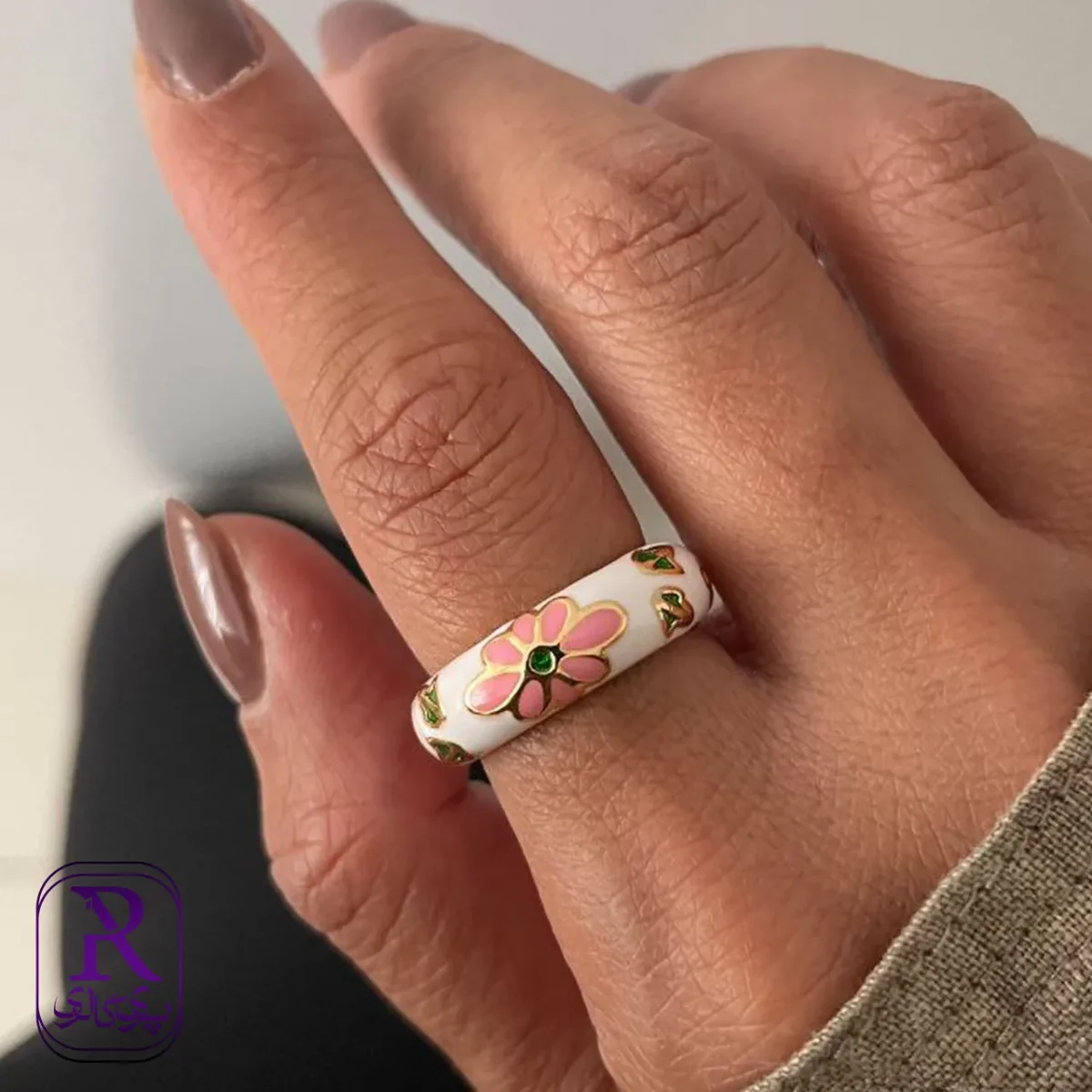 انگشتر مینا کاری - تصویر 3