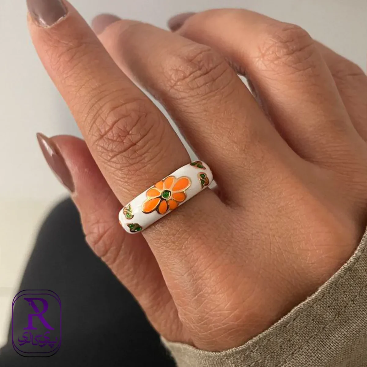 انگشتر مینا کاری - تصویر 4