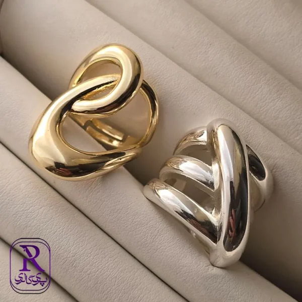 انگشتر مینیمال پیچش