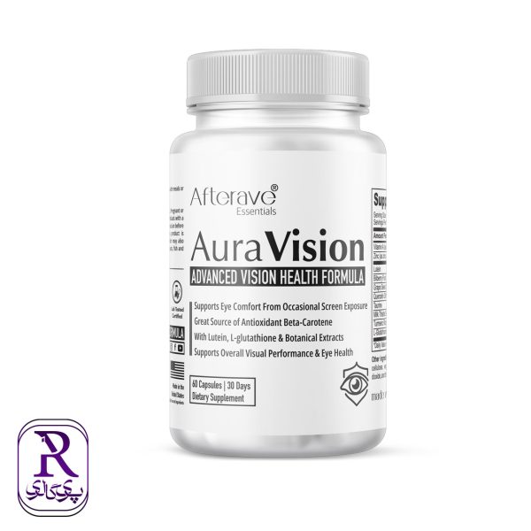 مکمل آئورا ویژن افترایو 60عددی | تقویت سلامت چشم و بینایی