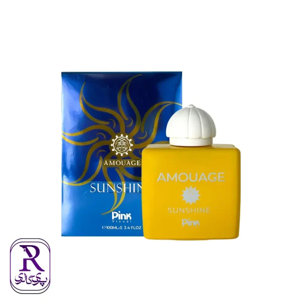 ادوپرفیوم زنانه پینک ویژوآل Pink مدل آمواج سان شاین Amouage Sunshine حجم 100 میلی لیتر