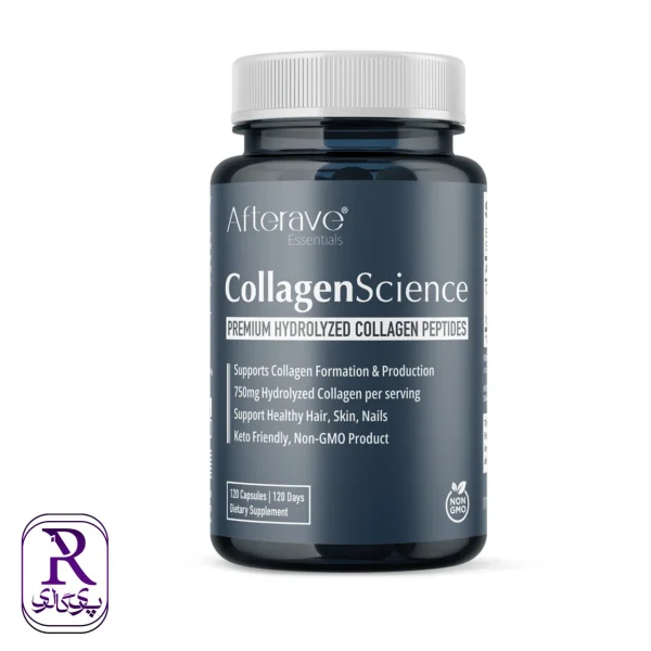 کپسول مکمل کلاژن ساینس افتر ایو بسته 120 عددی Collagen Science Afterave