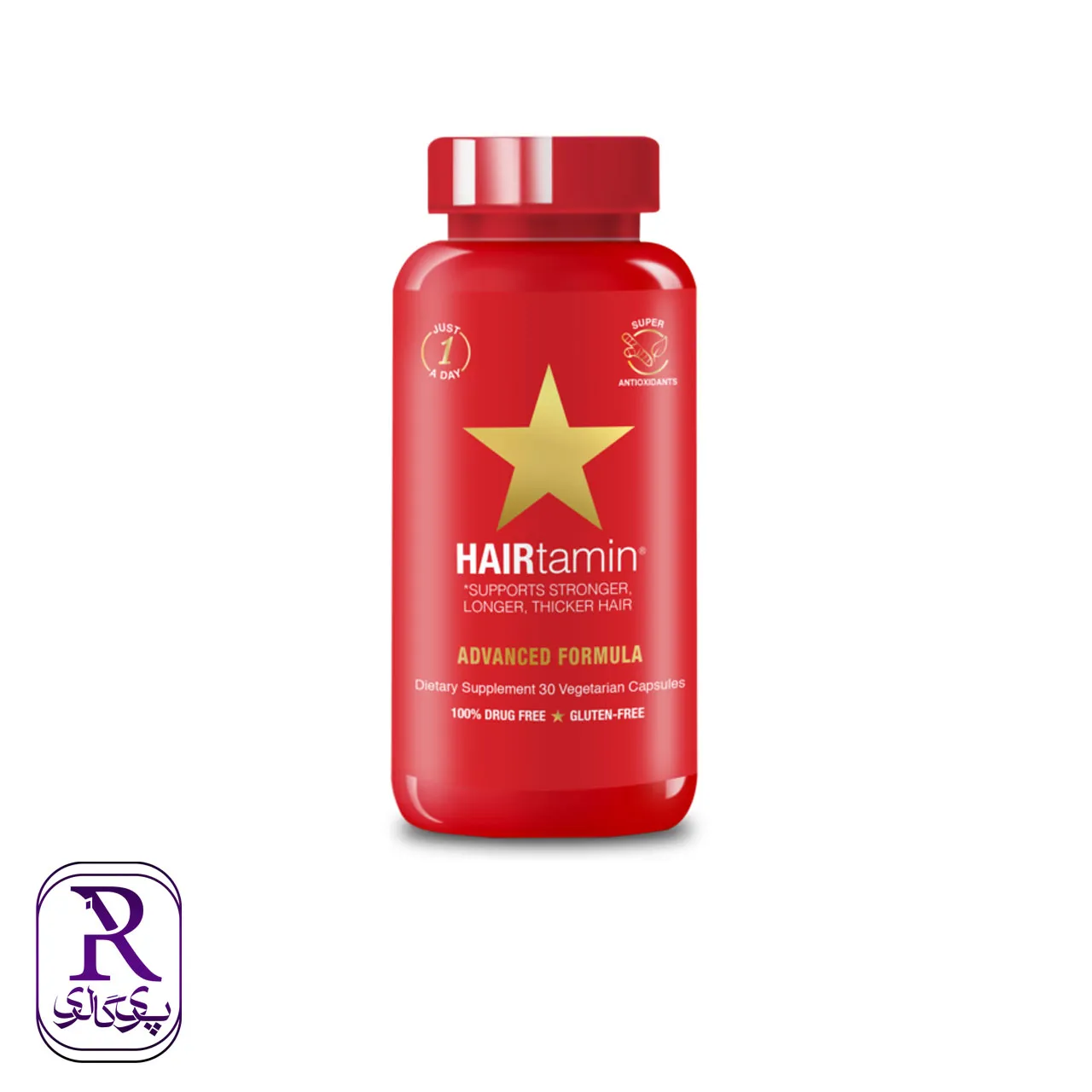 هیرتامینmade in USA- Hairtamin تقویت و رشد مو 30عددی هیرتامینmade in USA- Hairtamin تقویت و رشد مو 30عددی