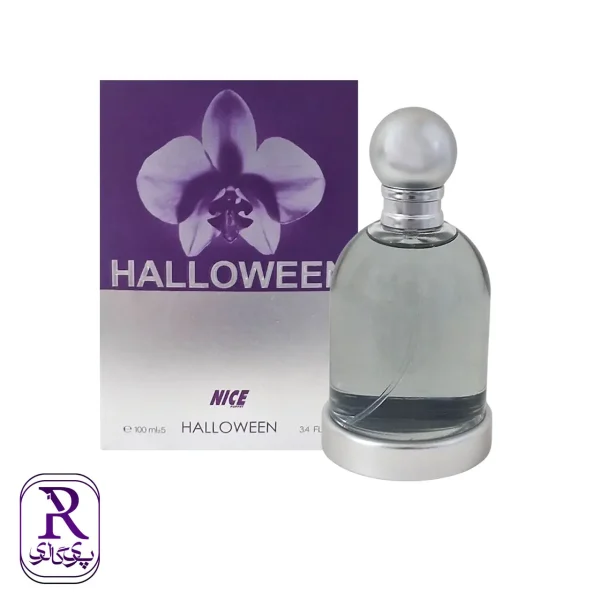 ادوپرفیوم زنانه نایس پاپت Nice مدل هالووین بنفش Halloween حجم 100 میلی لیتر