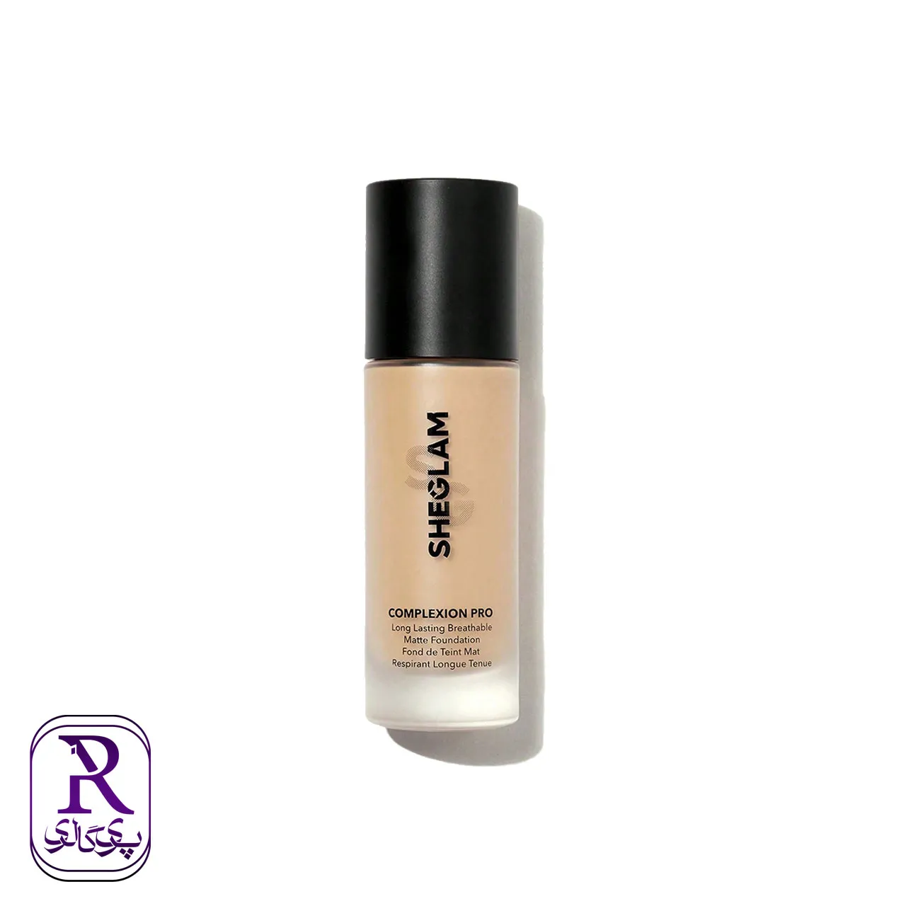 Nud کرم پودر بادوام و مات شیگلم رنگ Nude مناسب پوست چرب و مختلط - تصویر 1