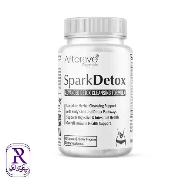 مکمل اسپارک دتاکس افترایو 60عددی | سم‌زدایی طبیعی بدن