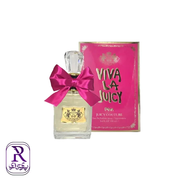 ادوپرفیوم زنانه پینک ویژوآل Pink مدل ویوا لا جویسی Viva la Juicy حجم 100 میلی لیتر