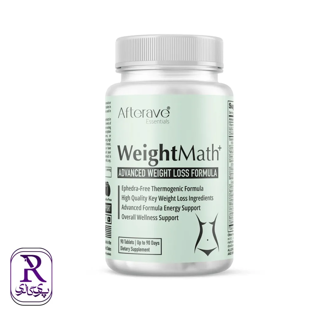 قرص لاغری ویت مث افتر ایو WeightMath Afterave