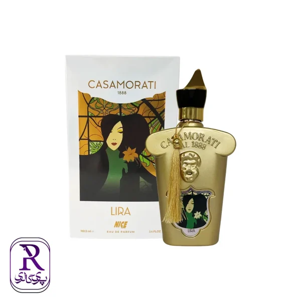 ادوپرفیوم زنانه نایس پاپت Nice مدل کازاموراتی زرجف-زرژاف لیرا Xerjoff Casamorati Lira حجم 100 میلی لیتر
