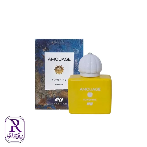 ادوپرفیوم مینیاتوری زنانه نایس Nice مدل آمواج سان شاین Amouage Sunshine حجم 30 میل