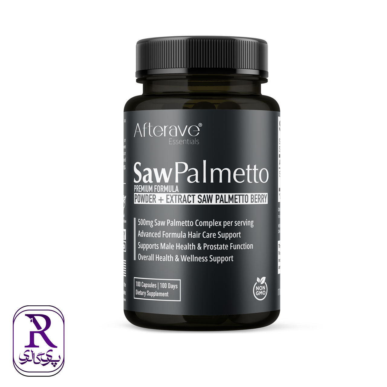 قرص سائوپالمتو افترایو 100 عددی | سلامت پروستات و تقویت مو قرص سائوپالمتو افترایو 100 عددی | سلامت پروستات و تقویت مو