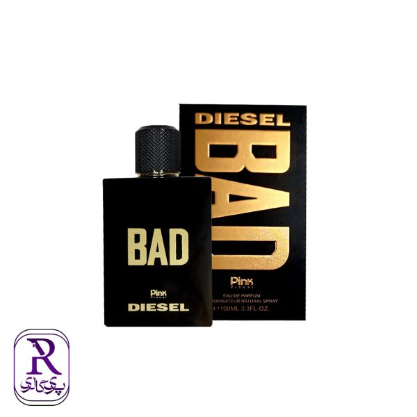 ادوپرفیوم مردانه پینک ویژوآل Pink مدل بد دیزل Bad Diesel حجم 100 میلی لیتر