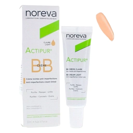 بی بی کرم ضد جوش رنگ روشن اکتی پور نوروا 30 میل Noreva