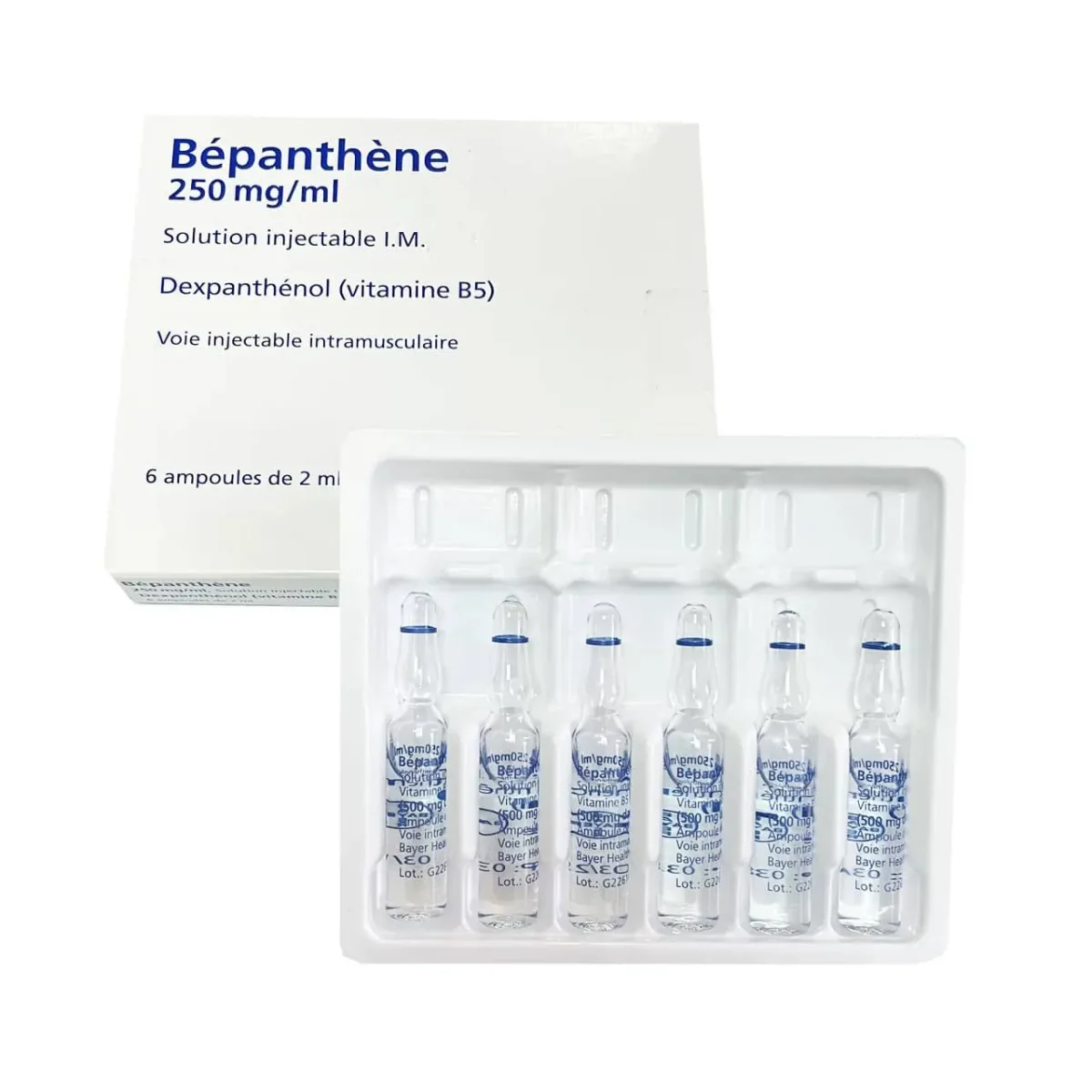 آمپول بیوتین بپانتن بایر آلمان اورجینال | پک کامل 12 عددی - تصویر 3