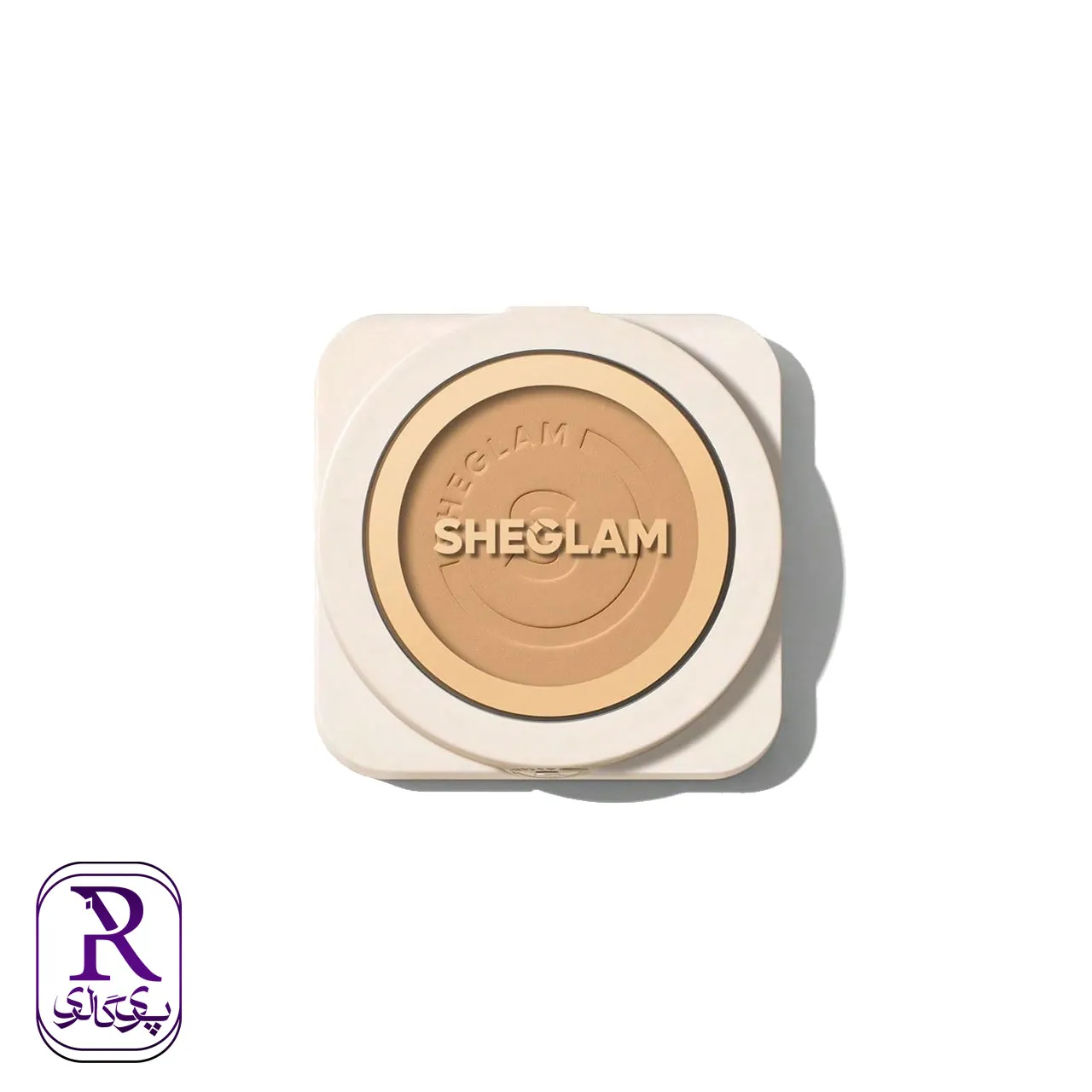 foundation-Shell پنکک کرم پودری شیگلم با کاور بالا رنگ Shell - تصویر 1