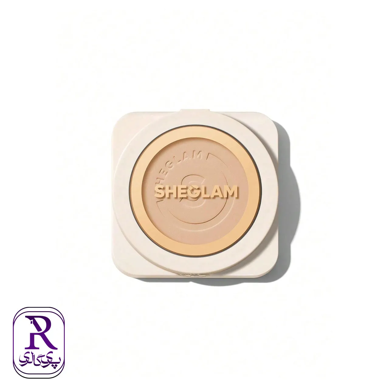 foundation-buttercream پنکک کرم پودری شیگلم با کاور بالا رنگ Buttercream - تصویر 1