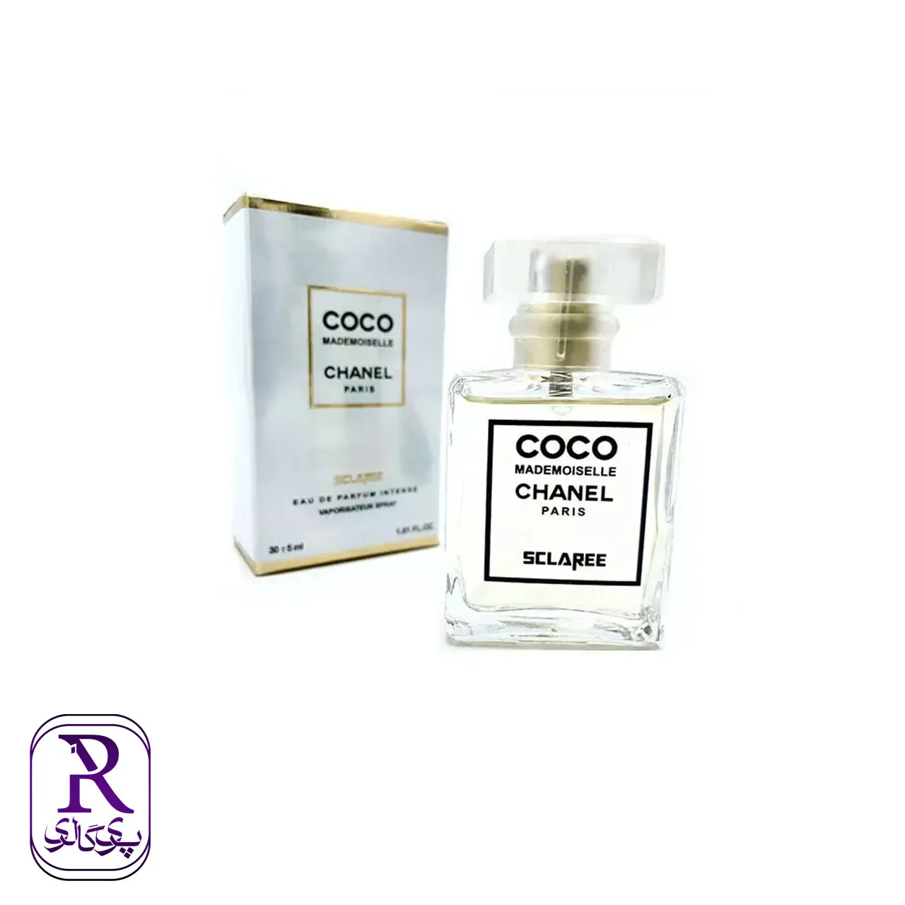 ادوپرفیوم زنانه اسکلاره Sclaree مدل کوکو شنل مادمازل Coco Mademoiselle Chanel حجم 30 میل ادوپرفیوم زنانه اسکلاره Sclaree مدل کوکو شنل مادمازل Coco Mademoiselle Chanel حجم 30 میل