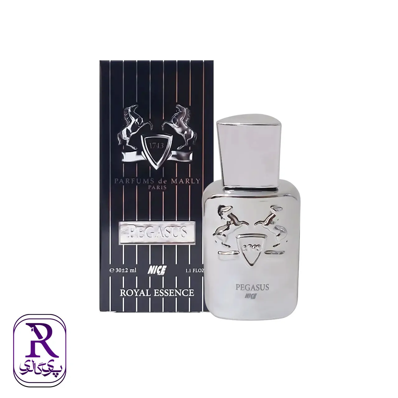 ادوپرفیوم مردانه نایس Nice مدل مارلی پگاسوس Marly Pegasus حجم 30 میل ادوپرفیوم مردانه نایس Nice مدل مارلی پگاسوس Marly Pegasus حجم 30 میل