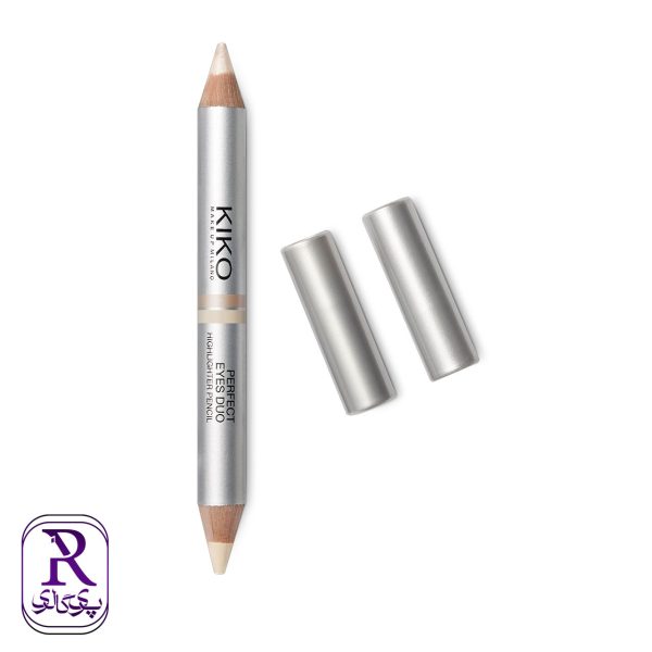مداد هایلایتر دو سر کیکو میلانو مدل Perfect Eyes Duo Highlighter Pencil