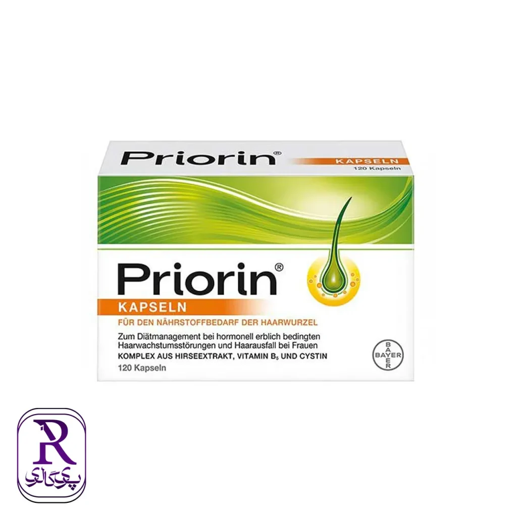 مکمل 120تایی(4ورقی) پریورین بایر ضدریزش هورمونی و ارثی