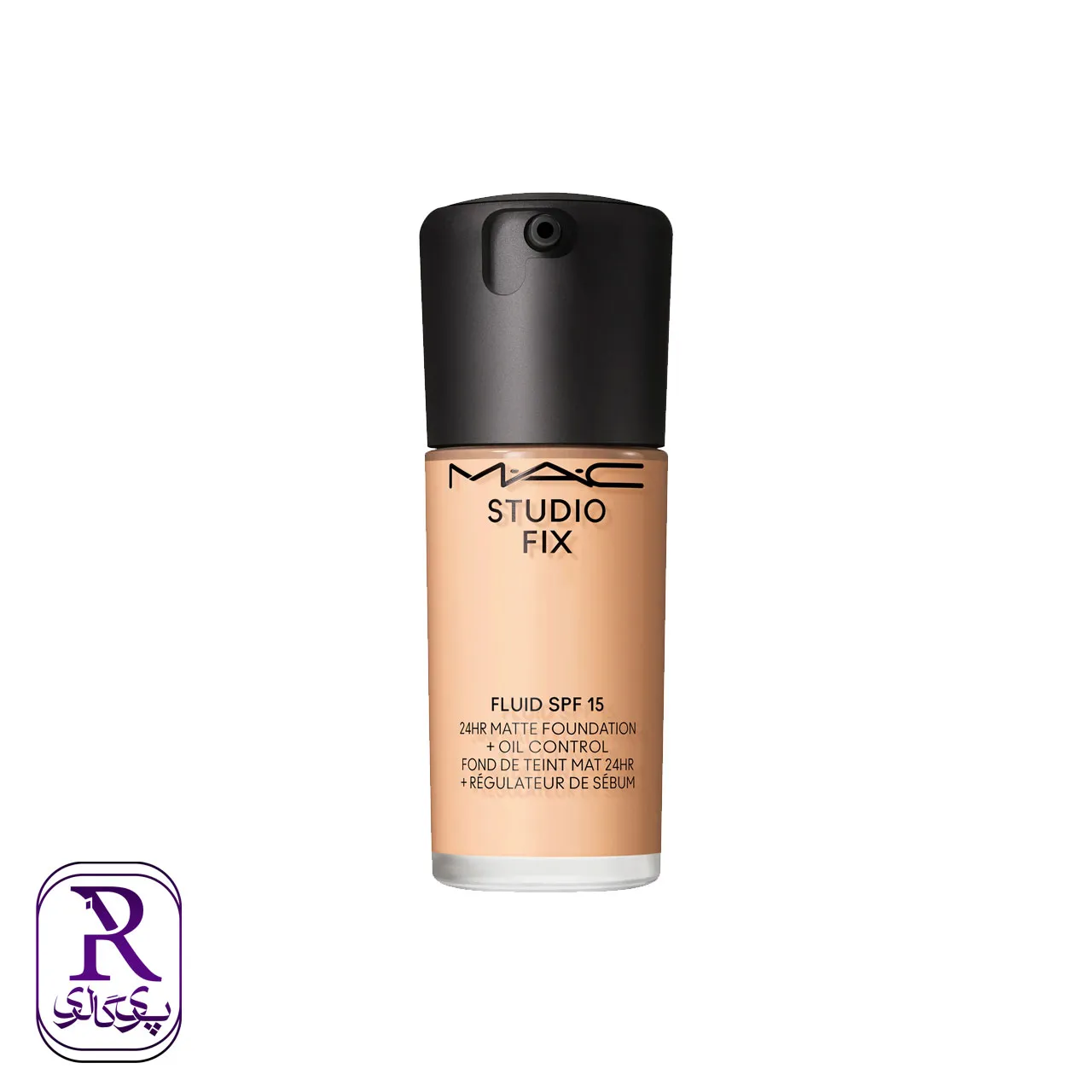 spf15-30ml کرم پودر مک Studio Fix Fluid SPF 15 شماره N5 – حجم 30 میل - تصویر 1