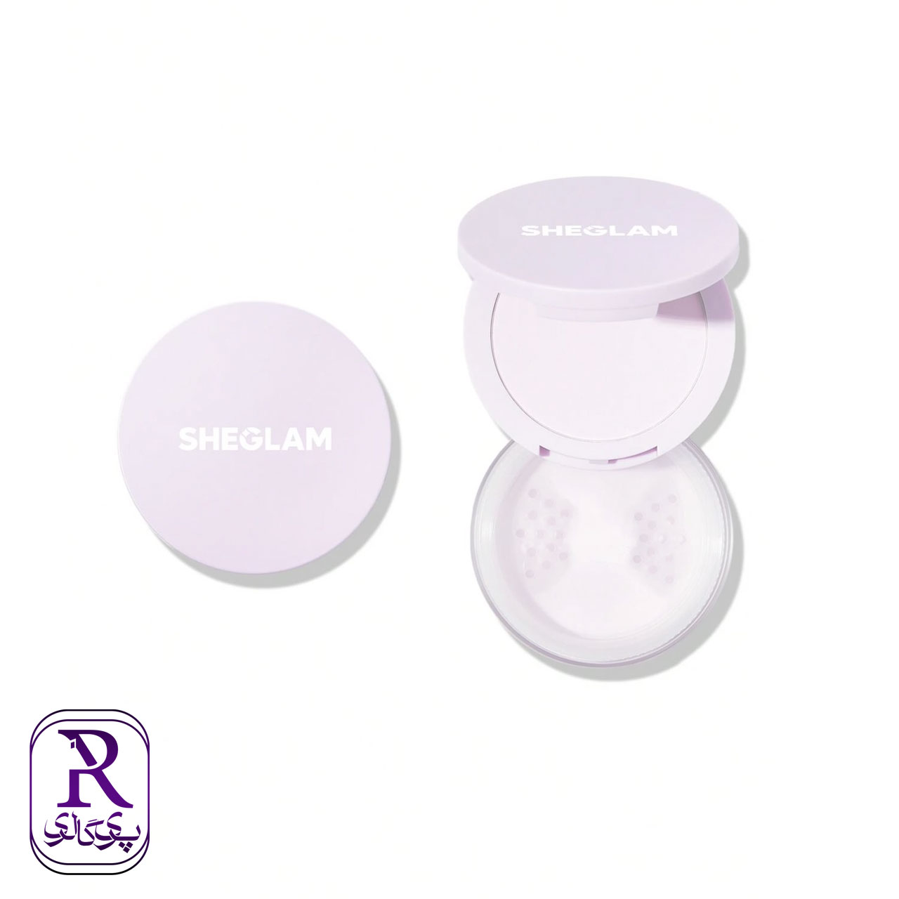 under-eye-setting-powder-dup-taro پودر فیکس دو منظوره شیگلم صورت و زیر چشم رنگ Taro بنفش - تصویر 1