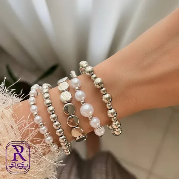 دستبند پکی چندتایی مدل توپی