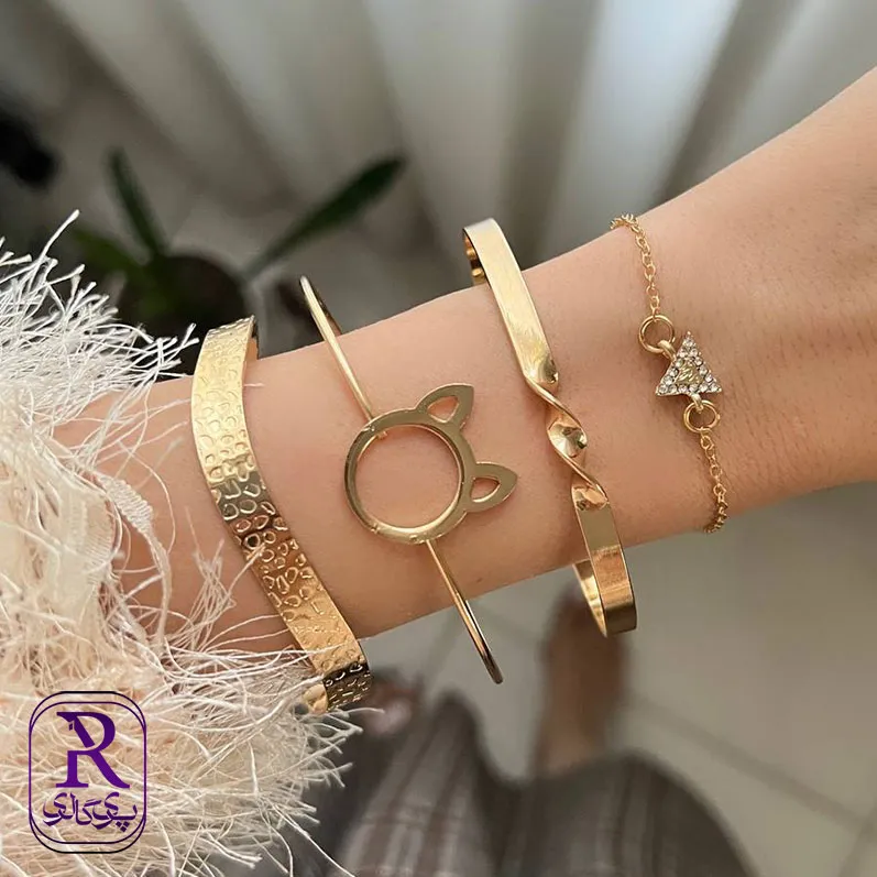 دستبند پکی چندتایی مدل پیشی