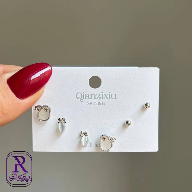 گوشواره پکی گلابی