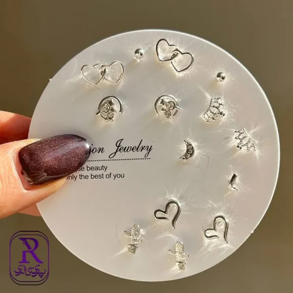 گوشواره پکی هفتایی