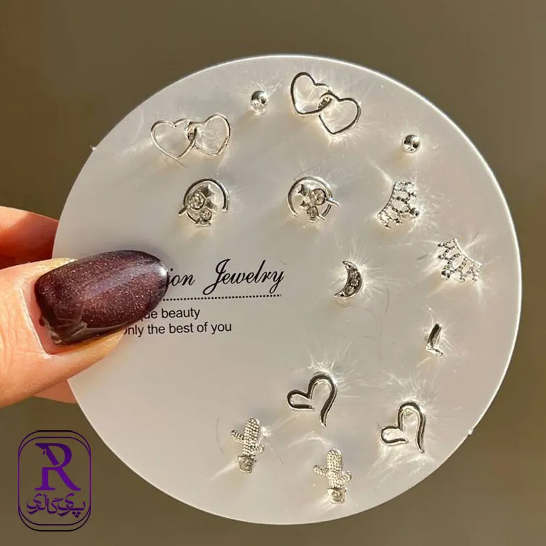 گوشواره پکی هفتایی