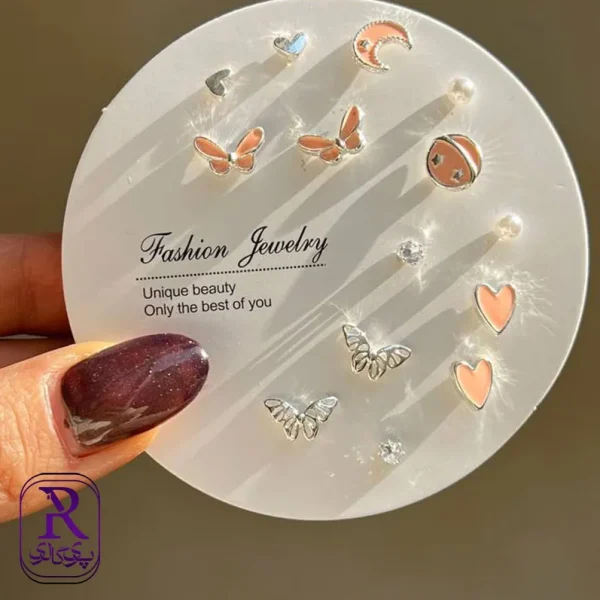 گوشواره پکی هفتایی