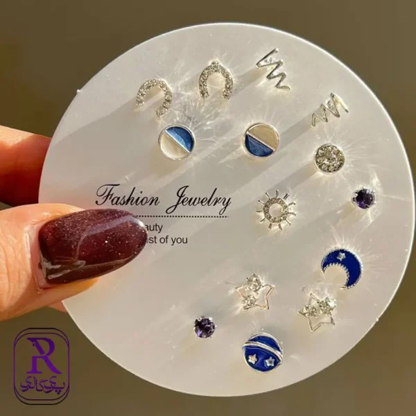 گوشواره پکی هفتایی