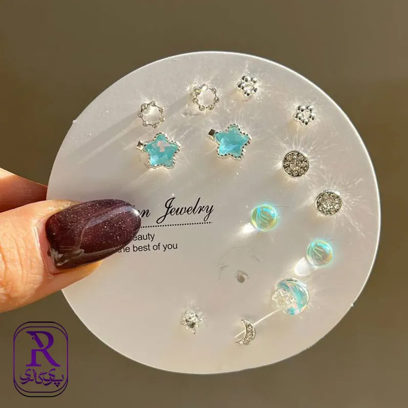 گوشواره پکی هفتایی