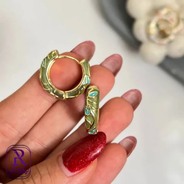 گوشواره میناکاری