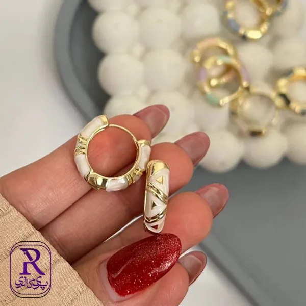 گوشواره میناکاری 4