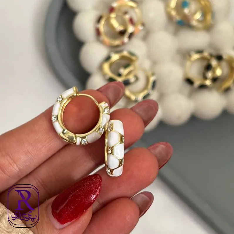 گوشواره میناکاری 5