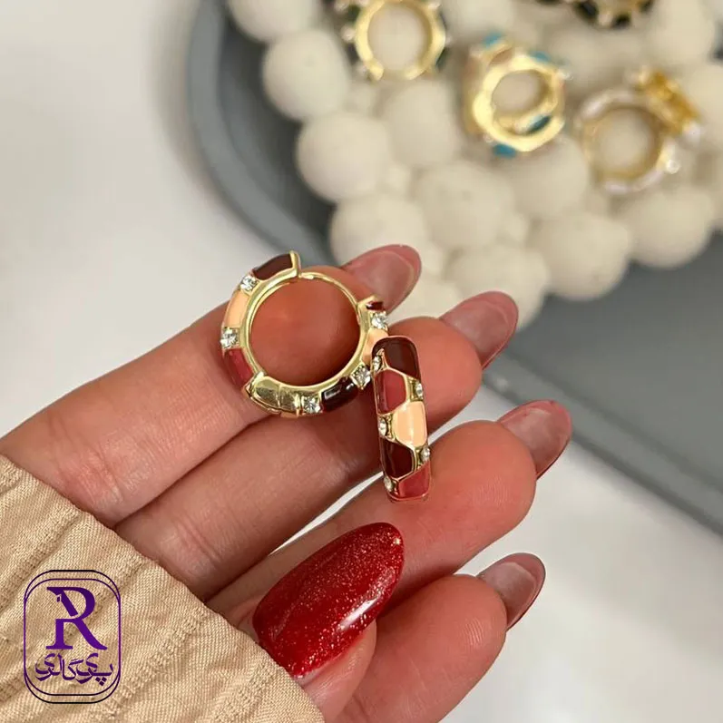 گوشواره میناکاری 7