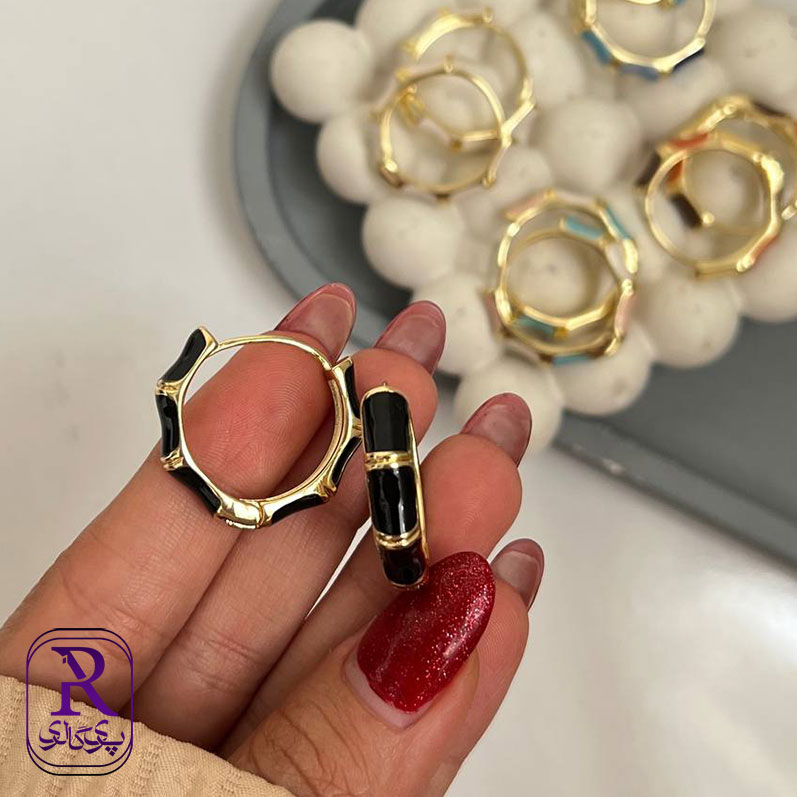 گوشواره میناکاری 9